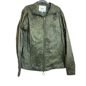 soulland Barney Camo Zip Up Jacket sz M NWOT Originally $375